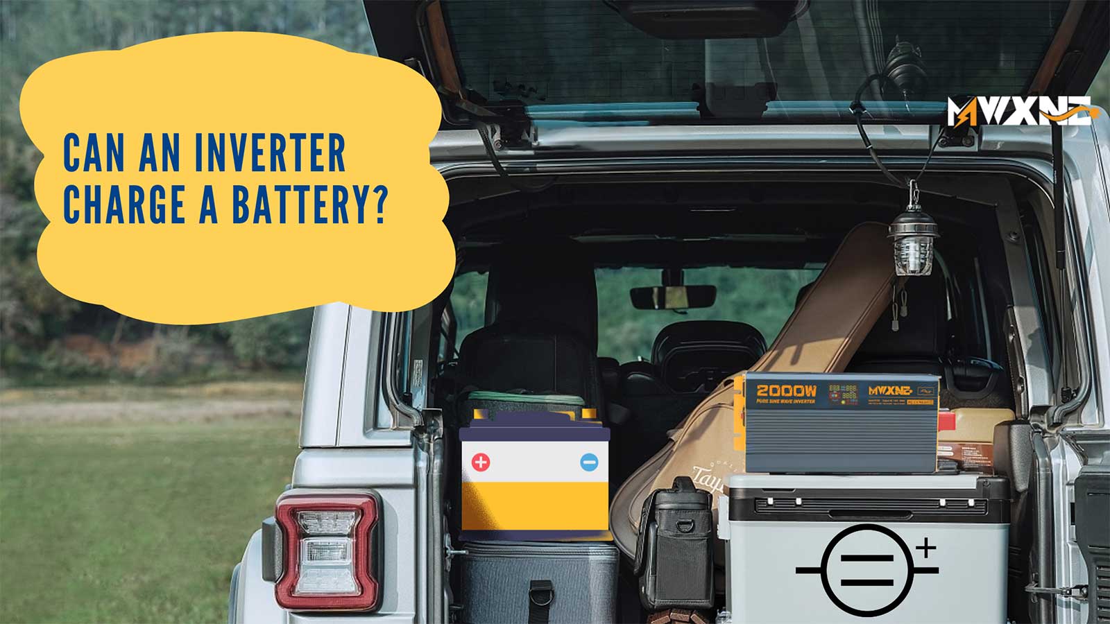 Can an inverter charge a battery? MWXNE POWER