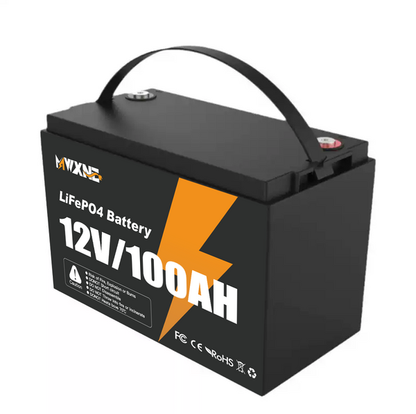 MWXNE 12V 100Ah BCI LiFePO4 Inverter Battery Idea For for RVs, Van, Trailer, MotorHome and Boats